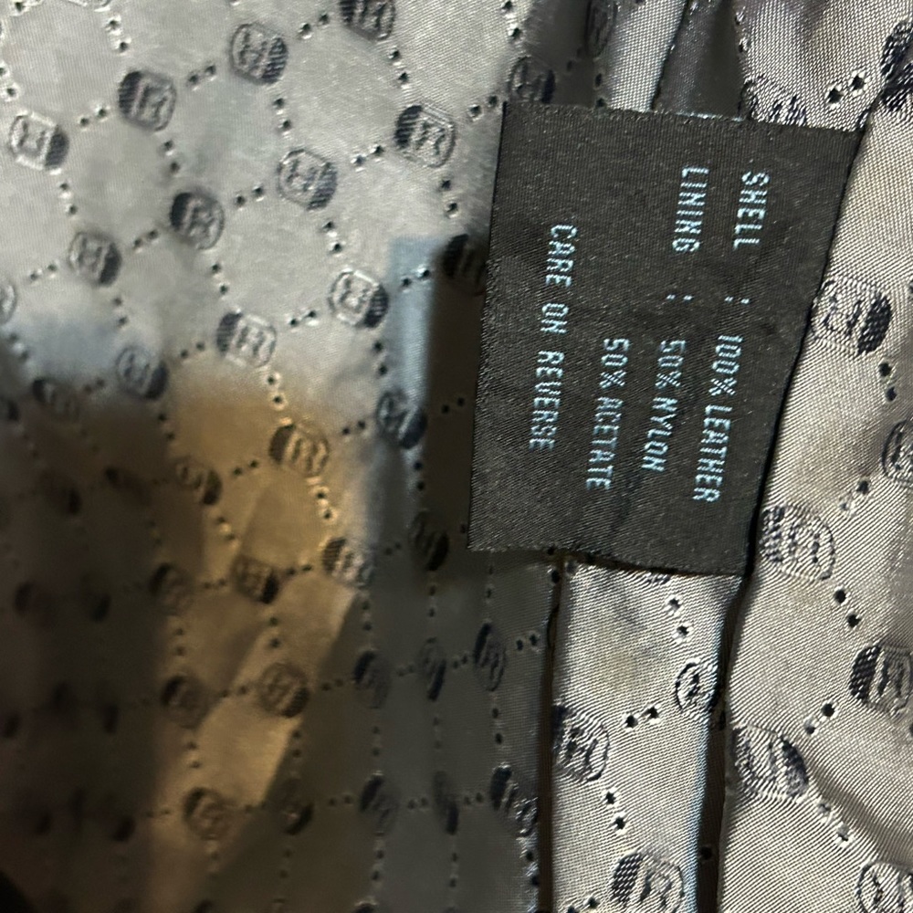 Kenneth Cole Leather Jacket - Picture 5 of 5